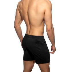 Short de la marque ADDICTED - Short ADDICTED Band - Noir - Ref : AD1437 C10