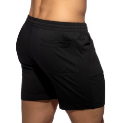 Short de la marque ADDICTED - Short ADDICTED Band - Noir - Ref : AD1437 C10