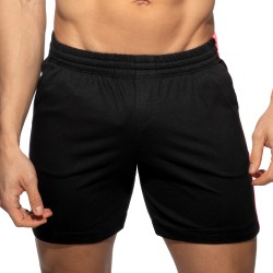 Short de la marque ADDICTED - Short ADDICTED Band - Noir - Ref : AD1437 C10