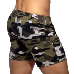 Short de la marque ADDICTED - Short ADDICTED Band - Camouflage - Ref : AD1437 C17