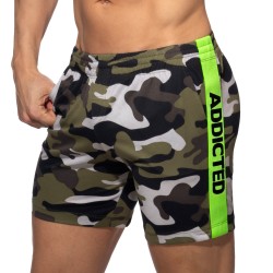 Short de la marque ADDICTED - Short ADDICTED Band - Camouflage - Ref : AD1437 C17