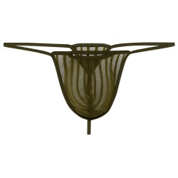 Stringa del marchio WOH - G-String Fascino Personale WOH - Olive - Ref : 463016 1050