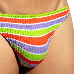 String de Bain ADDICTED 70'S Stripes - Orange - ES collection : ven...