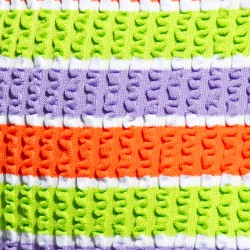 Slip de Bain ADDICTED 70'S Stripes - Orange - ES collection : vente...