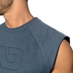 Débardeur de la marque ADDICTED - Crop Top Recycled Cotton ADDICTED - Bleu Marine - Ref : AD1461 C09