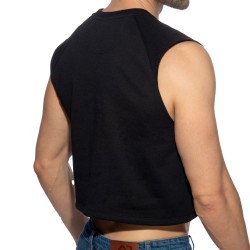 Débardeur de la marque ADDICTED - Crop Top Recycled Cotton ADDICTED - Noir - Ref : AD1461 C10