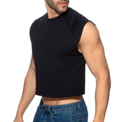 Tank top der Marke ADDICTED - Crop Top recycelte Baumwolle ADDICTED - Schwarz - Ref : AD1461 C10