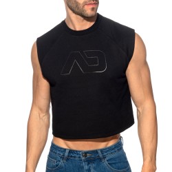 Débardeur de la marque ADDICTED - Crop Top Recycled Cotton ADDICTED - Noir - Ref : AD1461 C10