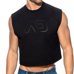 Tank top der Marke ADDICTED - Crop Top recycelte Baumwolle ADDICTED - Schwarz - Ref : AD1461 C10