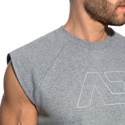 Débardeur de la marque ADDICTED - Crop Top Recycled Cotton ADDICTED - Gris - Ref : AD1461 C11