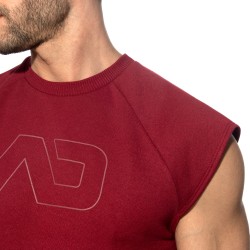 Débardeur de la marque ADDICTED - Crop Top Recycled Cotton ADDICTED - Bordeaux - Ref : AD1461 C29