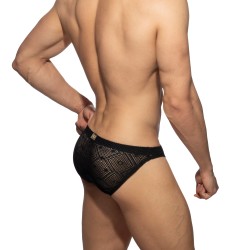 Slip, Tanga de la marque ADDICTED - Bikini Agadir ADDICTED Edition Limitée - Noir - Ref : AD1445 C10