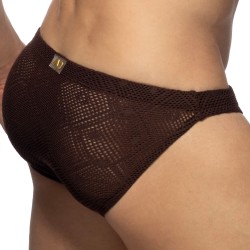 Slip, Tanga de la marque ADDICTED - Bikini Agadir ADDICTED Edition Limitée - Marron - Ref : AD1445 C13