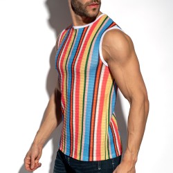 Breites ES Gelato Collection Stripe Tanktop - ES collection : Verka...