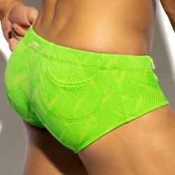 Colección NEÓN de ES Swim Briefs Verde Arrugado - - ES collection :...
