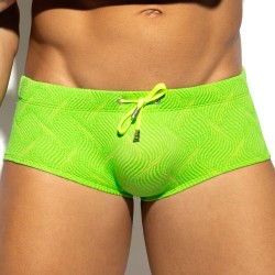Slip de Bain ES Collection Neon Wrinkled - Vert - ES collection : v...