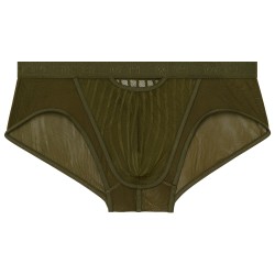 Slip de la marca WOH - Mini Briefs Atractivo Personal WOH - Olive - Ref : 463017 1050