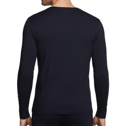 Manches longues de la marque IMPETUS - T-shirt à manches longues Col V Innovation bleu marine, régulateur de température - Ref :