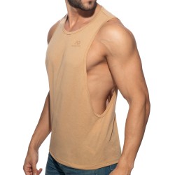 Débardeur de la marque ADDICTED - Débardeur AD Low Rider - Beige - Ref : AD957 C28
