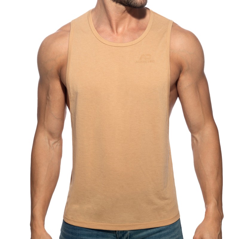 Tank top der Marke ADDICTED - AD Low Rider Tanktop - Beige - Ref : AD957 C28