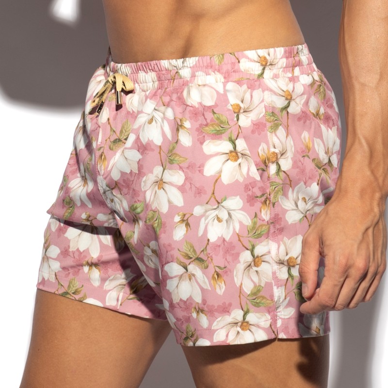 Shorts de baño de la marca ES COLLECTION - copy of Short de Bain ES Collection Jasmine - Bleu - Ref : 2603 C36