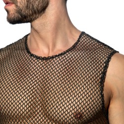 Tirantes de la marca ADDICTED - Camiseta sin mangas ADDICTED Keep Partying - Negra - Ref : ADP22 C10