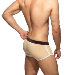 Boxer, shorty de bain de la marque ADDICTED - Mini Boxer de bain ADDICTED Plain Swim - beige - Ref : ADS164 C28