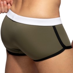 Boxer, shorty de bain de la marque ADDICTED - Mini Boxer de bain ADDICTED Plain Swim - kaki - Ref : ADS164 C12