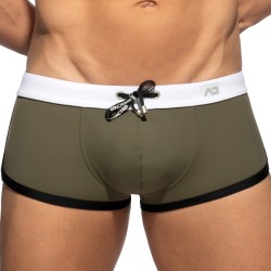 Boxer, shorty de bain de la marque ADDICTED - Mini Boxer de bain ADDICTED Plain Swim - kaki - Ref : ADS164 C12
