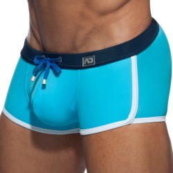 Boxer Shorts, Bath Shorty of the brand ADDICTED - Mini swimsuit plain swim - turquoise - Ref : ADS164 C08