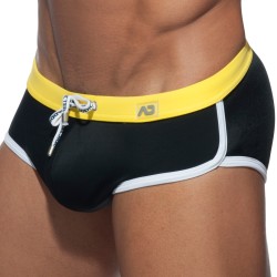 Bath Brief of the brand ADDICTED - ADDICTED Plain Swim Brief - black - Ref : ADS163 C10
