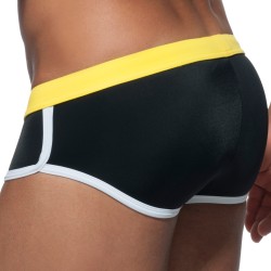 Resumen del baño de la marca ADDICTED - ADDICTED Plain Swim Short - black - Ref : ADS163 C10