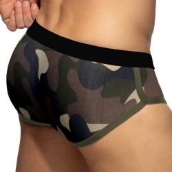 Bath Brief of the brand ADDICTED - ADDICTED Plain Swim - camouflage swim briefs - Ref : ADS163 C17