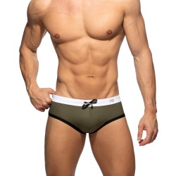 Resumen del baño de la marca ADDICTED - Resumen de Natación Llana ADDICTED - caqui - Ref : ADS163 C12