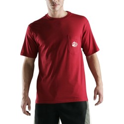 T-shirt rossa Christian Cane Wave