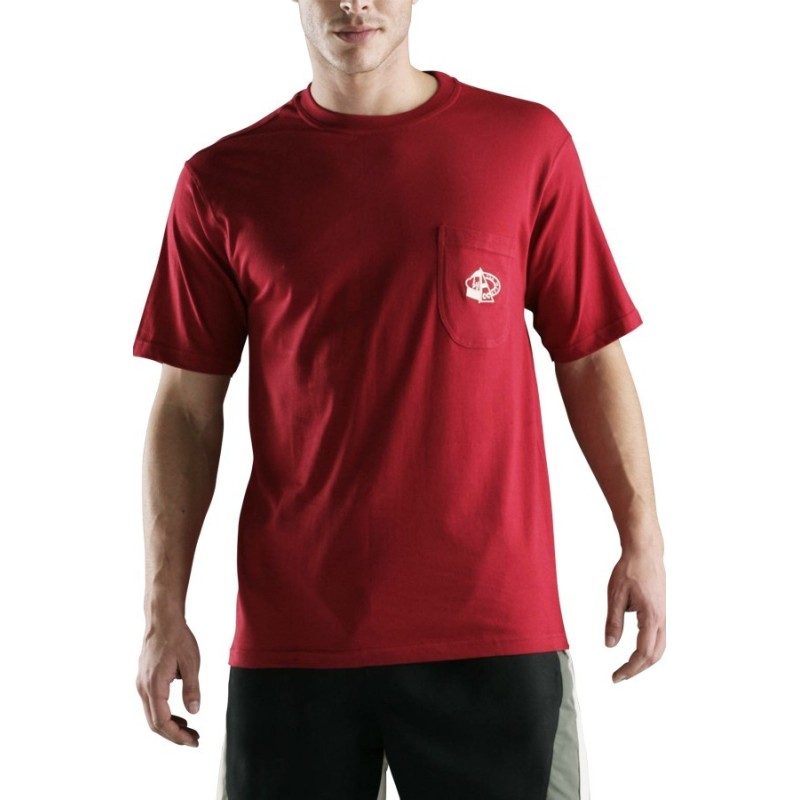 T-shirt Christian Cane Wave rouge - ref :  1489 3300