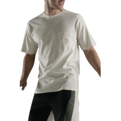 T-shirt Christian Cane Wave naturel - ref :  1489 4300