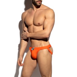 Suspensorio de baño ES COLLECTION Naranja de barro - - ES collectio...