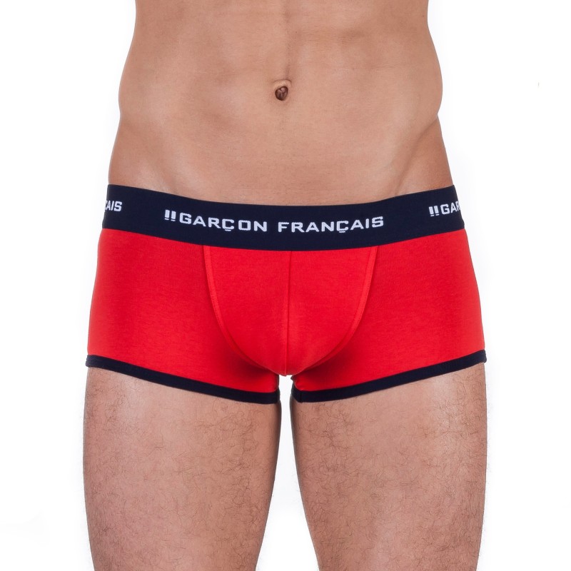 Le Boxer rouge - ref :  GFB ROUGE