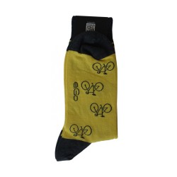 Chaussettes vélo jaune - ref :  10150245 1951