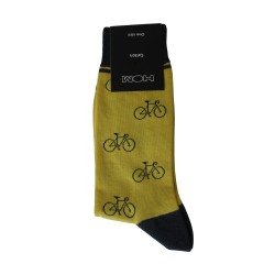 Chaussettes vélo jaune - ref :  10150245 1951
