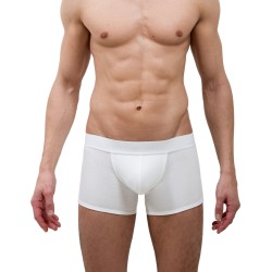 Le Boxer long tout blanc - ref :  GFBL TOUT BLANC