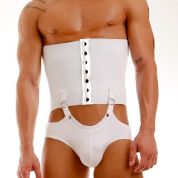 Slip Transformer pour corset, blanc - ref :  16211 WHITE