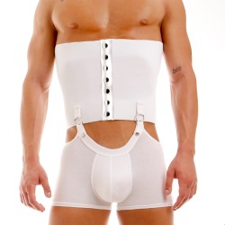 Boxer Transformer pour corset, blanc