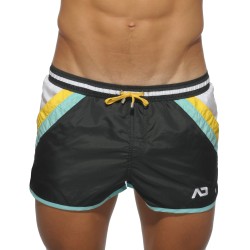 Short de bain Stripes noir - ref :  ADS072 C10