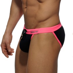 Bikini Sexy taille basse noir - ref :  ADS065 C10