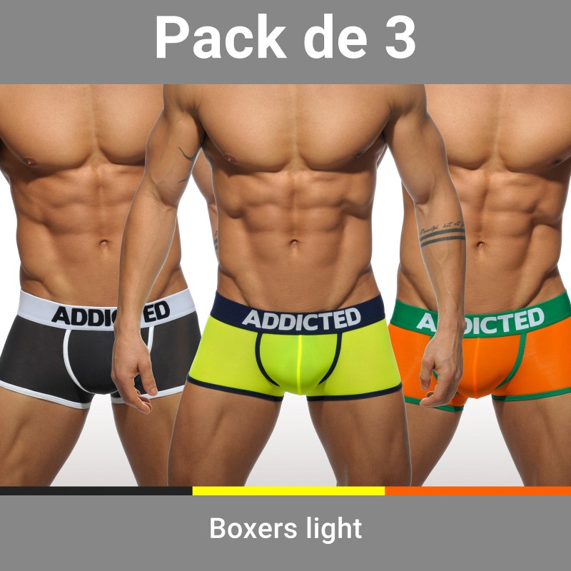 Lot de 3 boxers Light - ref :  AD403P