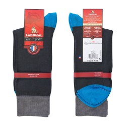 Socks Talon Pointe grey - blue