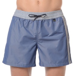  Boxer de bain Jeans bleu - HOM 359969 00BI 