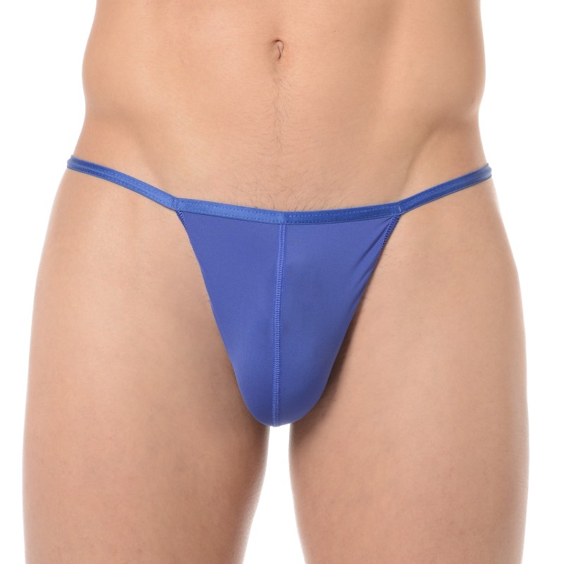  G-String Plume bleu - HOM 359931 00BI  